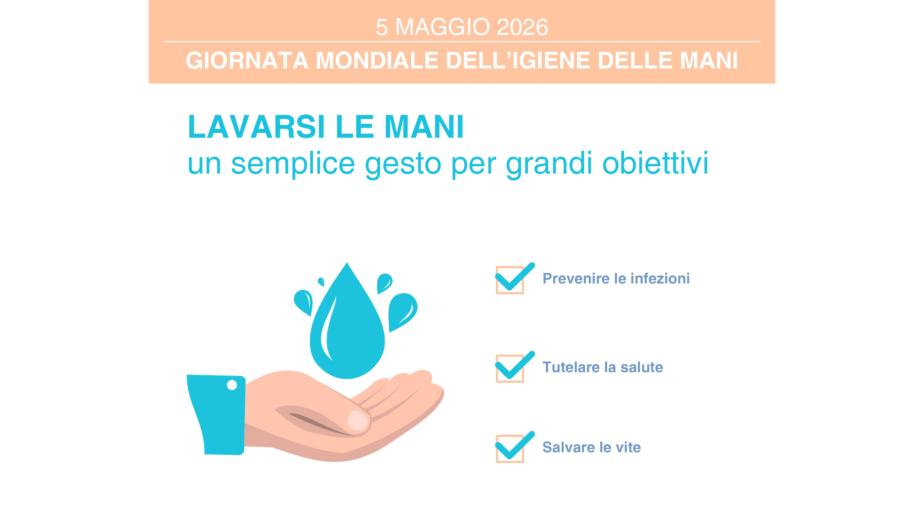 GIORNATA MONDIALE IGIENE MANI 2026